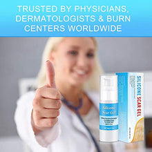 Load image into Gallery viewer, Silicone Scar Gel-Kinbeau Scar Remover Gel for Face, Body, C-Section Stretch Marks, Surgical, Burn, Acne, Old & New Scars,30g/1 OZ (white blue)