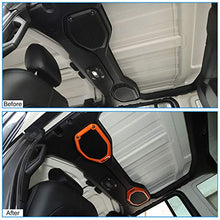 Load image into Gallery viewer, Car Top Roof Speaker Frame Trim Cover for 2018-2021 Jeep Wrangler JL JLU Gladiator JT (Orange)