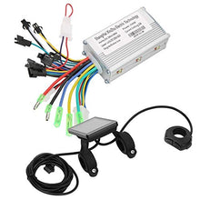 Load image into Gallery viewer, Xianw Motor Brushless Controller+LCD Display Mete, 36V/48V 350W Waterproof Electric Bicycle Scooter Brushless Controller Kit with LCD Display Meter for Electric Bicycle