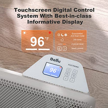 Load image into Gallery viewer, Ballu Convection Panel Heaters for Indoor Use large room,1500W Whole Room Quiet Heating with TFT Display,24h Timer,3 Mode,Auto Thermostat,Standing/Wall mount,Electric Portable Space Heater for Bedroom
