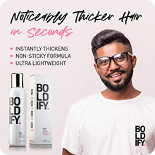 Load image into Gallery viewer, BOLDIFY 3X Biotin Hair Growth Serum - Get Thicker Hair Day One - Natural 3-in-1 Hair Regrowth, Leave-In Conditioner & Blow Out Thermal Treatment - Thickener Hair Products for Women and Men - 4 oz