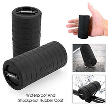 Load image into Gallery viewer, Bluetooth Wireless Speaker, MakeTheOne Portable Waterproof and Wearable Outdoor Speaker with 3.5mm Aux MicroSD Input HiFi Bass for Mountain Bike Bicycle Electric Scooter (Black)