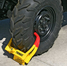 Load image into Gallery viewer, Trimax TCL65 Wheel Chock Lock , Yellow/Red, 7.25in
