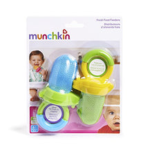 Load image into Gallery viewer, Munchkin Fresh Food Feeder, 2 Pack, Blue/Green
