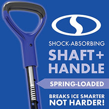 Load image into Gallery viewer, Snow Joe SJEG700 Spring Loaded Impact Reducing Steel Ice Chopper | 7-Inch x 5.5-Inch | Shock Absorbing Handle