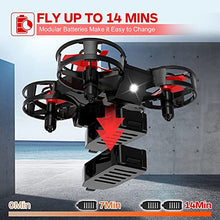 Load image into Gallery viewer, NEHEME NH330 Mini Drones for Kids Beginners Adults, RC Small Helicopter Quadcopter with Headless Mode, Auto Hovering, Throw to Go, 3D Flip and 2 Batteries, Indoor Flying Toys/Gift for Boys Girls