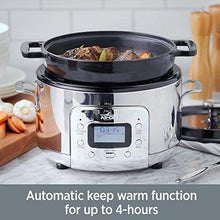 Load image into Gallery viewer, All-Clad Electric Dutch Oven, Cast Iron and Stainless Steel, 5 quart