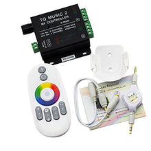 Load image into Gallery viewer, SUPERNIGHT LED RGB Music Touch Controller RF Sensitivety Backlight RF Remote Touching Color 3.5MM Audio 15 Music Modes LED Light Strip Controller