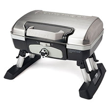 Load image into Gallery viewer, Cuisinart CGG-180TS Petit Gourmet Portable Tabletop Gas Grill, Stainless Steel