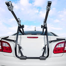 Load image into Gallery viewer, OxGord 2-Bike Rack Trunk Mount - Deluxe Bicycle Carrier for Most Sedans/Hatchbacks/Minivans and SUVs - Holds Two Cycles