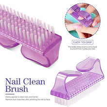 Load image into Gallery viewer, Teenitor Nail Polish Gel Remover Tools Kit with Nail Clips Nail Remover Pads Cuticle Pusher Nail Brushes Nail File Grits 120/180 Buffer Block Grits 400/4000, 6 Pack