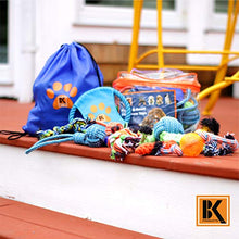 Load image into Gallery viewer, BK PRODUCTS LLC Dog Toys - 13 Puppy Dog Rope Toys - Chew Toy for Puppy Small and Medium Dogs - Puppy Chew Toys - Dog Toy Pack - Set of 13 Chew Toys and Teething Toys with Bonus Storage Bag
