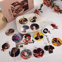 Load image into Gallery viewer, 16 Pair Round African Women Earrings Wooden Painted Ethnic Style Dangle Earring Geometric Personalized Earrings