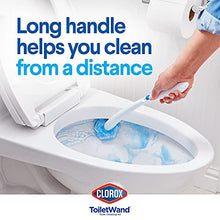 Load image into Gallery viewer, Clorox ToiletWand Disposable Toilet Cleaning System - ToiletWand, Storage Caddy and 16 Disinfecting ToiletWand Refill Heads (Package May Vary)