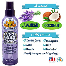 Load image into Gallery viewer, New Waterless Dog Shampoo | Natural Dry Shampoo for Dogs or Cats No Rinse Required | Made with Natural Extracts | Vet Approved Treatment - Made in USA