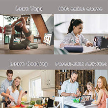 Load image into Gallery viewer, Mobile Phone Screen Magnifier Amplifier,Anzhee 2020 Newest Design 8" Curved 3D HD Anti-Blue Light Adjustable Foldable Cell Phone Screen Enlarger Compatible for iPhone Samsung & All Smart-Phone Video