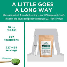 Load image into Gallery viewer, Jade Leaf Organic Matcha Green Tea Powder - Authentic Japanese Origin - Premium First Harvest Ceremonial Grade (1 Pound)