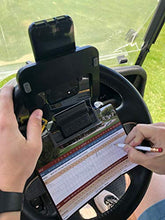 Load image into Gallery viewer, Caddie Buddy Golf Cart Steering Wheel Phone Mount/Scorecard Pro