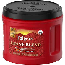 Load image into Gallery viewer, Folgers House Blend Medium Roast Ground Coffee, 24.2 Ounces
