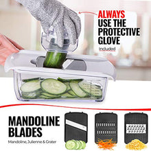 Load image into Gallery viewer, Fullstar Vegetable Chopper Dicer Mandoline Slicer - Food Chopper Vegetable Spiralizer Vegetable Slicer - Onion Chopper Salad Chopper Veggie Chopper Vegetable Cutter Food Slicer 11 Blades
