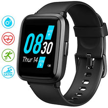 Load image into Gallery viewer, Smart Watch, UMIDIGI UFit Fitness Tracker for Men Women with Blood Oxygen(SpO2) Meter Heart Rate Monitor 5ATM Waterproof, Smartwatch for iPhone Android Phones