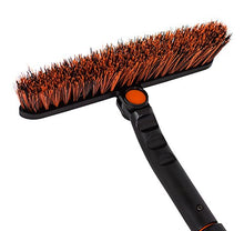 Load image into Gallery viewer, BIRDROCK HOME Snow Moover Extendable 50" Car Brush and Ice Scraper with Foam Grip - Auto Snow Removal - Car Truck SUV Windshield - Heavy Duty