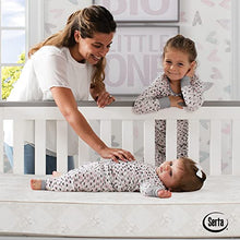 Load image into Gallery viewer, Serta Tranquility Eco Firm 2-Stage Premium Baby Crib Mattress & Toddler Mattress -Waterproof - GREENGUARD Gold Certified - Hypoallergenic - 50 Year Warranty - Made in USA