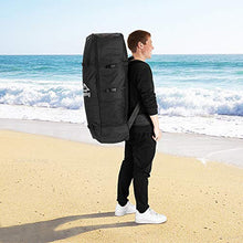 Load image into Gallery viewer, Bysesion GT2-XJ 11' Adult Inflatable SUP Stand Up Paddle Board White & Dark Blue & Black