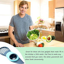 Load image into Gallery viewer, Best Avocado Slicer, 3 in 1 Avocado Slicer, Multifunctional Avocado Tool Cutte with Non Slip Grip Handle - Dishwasher Safe - Easy to Use - 2021 Upgraded Version