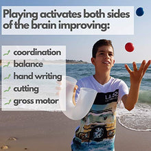 Load image into Gallery viewer, pindaloo Skill Toy. The Latest Craze to Hit The U.S.A. for Kids, Teens and Adults. Lots of Fun, Develops Motor Skills, Hand/Eye Coordination and Confidence. for Indoor and Outdoor Play (Blue)