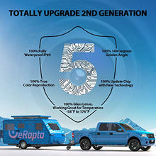 Load image into Gallery viewer, HD eRapta ERT01 Backup Camera Rear View License Plate Reverse Camera Universal for Pickup Truck Car SUV 149° Perfect Angle Night Vision 9 Level Waterproof 720 Image