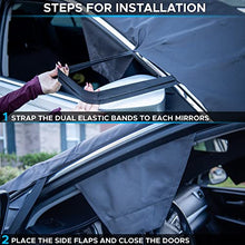 Load image into Gallery viewer, EcoNour Windshield Cover for Ice and Snow | Enhanced 600D Oxford Fabric Windshield Frost Cover for Any Weather | Water, Heat & Sag-Proof Car Windshield Snow Cover | Standard (69 x 42 inches)