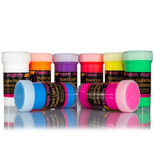 Load image into Gallery viewer, 'XXL Set' 24 Cans of Glow in the Dark Paint by neon nights | Luminescent & Phosphorescent, Self-Luminous Paints