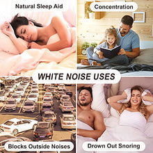 Load image into Gallery viewer, Housbay White Noise Machine with 31 High Fidelity Soothing Sounds, 5W High Power Loud Enough Speaker, Easy Volume Control, Sleep Timer, Sound Machine for Baby, Kids, Adults, Light Sleeper -Wood Grain