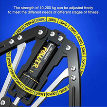 Load image into Gallery viewer, OBALY Twister Arm Exerciser - Adjustable 22-440lbs Hydraulic Power/Home Chest Expander/Shoulder Muscle Training Fitness Equipment/Arm Enhanced Exercise Strengthener (Blue Black)
