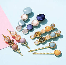 Load image into Gallery viewer, 20 Pcs Macaron Hair Clips for Women Fashion Korean Style Acrylic Pearl Hair Clips Gifts for Women Girls Hair Barettes Hairpins Hair Accessories For Women Party Wedding