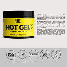 Load image into Gallery viewer, Hot Vita Hot Gel – Sweat Cream Workout Enhancer Belly Slimming Gel (4 oz)