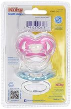 Load image into Gallery viewer, Nuby 2-Pack Gum-eez Pacifier Teethers, Colors May Vary