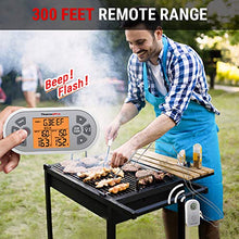 Load image into Gallery viewer, ThermoPro TP22 Digital Wireless Meat Thermometer for Grilling with Dual Probe Food Cooking Thermometer for Smoker BBQ Grill Thermometer