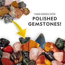 Load image into Gallery viewer, NATIONAL GEOGRAPHIC Rock Tumbler Grit - Rock Polishing Grit Media, Polish Up to 20 lbs. of Rocks, Works with any Rock Tumbler, Rock Polisher, Stone Polisher