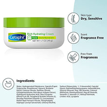 Load image into Gallery viewer, CETAPHIL Rich Hydrating Cream for Face | With Hyaluronic Acid | 1.7 oz | Moisturizing Cream for Dry to Normal Skin| Immediate and Lasting Hydration | Fragrance Free| Dermatologist Recommended Brand