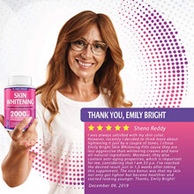 Load image into Gallery viewer, Glutathione Whitening Pills - 2000mg Glutathione - Better than Skin Lightening Cream - Dark Spots & Acne Scar Remover, Hyperpigmentation Treatment - Anti-aging Effect and Powerful Antioxidant - 60caps
