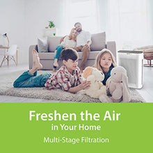 Load image into Gallery viewer, InvisiClean Aura II Air Purifier - 4-in-1 H13 True HEPA, Ionizer, Carbon + UV Light - Air Purifier for Allergies & Pets, Viruses, Bacteria, Home, Large Rooms, Dust, Mold, Allergens, Odor Elimination