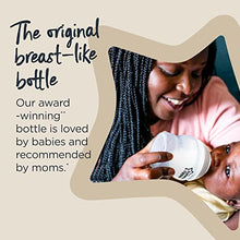 Load image into Gallery viewer, Tommee Tippee Closer to Nature Baby Bottle, Anti-Colic, Breast-like Nipple, BPA-Free - Extra Slow Flow, 5 Ounce (4 Count), Translucent (522568)