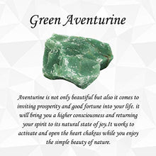 Load image into Gallery viewer, Top Plaza Natural Green Aventurine Healing Crystals Necklace Silver Tree of Life Wire Wrapped Heart Shape Stone Pendant for Womens Girls Ladies