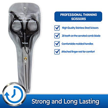 Load image into Gallery viewer, Pet Magasin Pet Thinning Shears - Professional Thinning Scissors with Toothed Blade