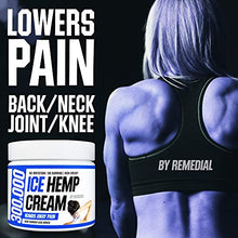Load image into Gallery viewer, Ice Hеmp Cream for Arthritis 300,000 - Back & Muscle Pain Relief – Foot & Knee, Joint & Neck Inflammation Therapy – Made in USA – Organic Reliever (1) (1)