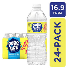 Load image into Gallery viewer, Nestle Pure Life Purified Water, 16.9 fl oz. Plastic (pack of 24)