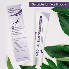Load image into Gallery viewer, AZALLY Advanced Scar Gel - Scar Diminishing Serum - Reduces the Appearance of Old & New Scars - Best Scar Treatment for Repair Scars from Burns Cuts Acne Spots Stretch Marks - 1oz.