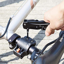 Load image into Gallery viewer, Amazon Basics 15-in-1 Stainless Steel Multitool Pocket Knife Safety Lock with Nylon Sheath